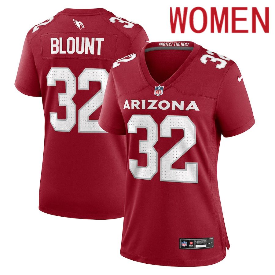Women Arizona Cardinals #32 Joey Blount Nike Cardinal Game NFL Jersey->arizona cardinals->NFL Jersey